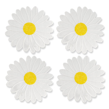 Daisy Cocktail Napkins, Set of 4