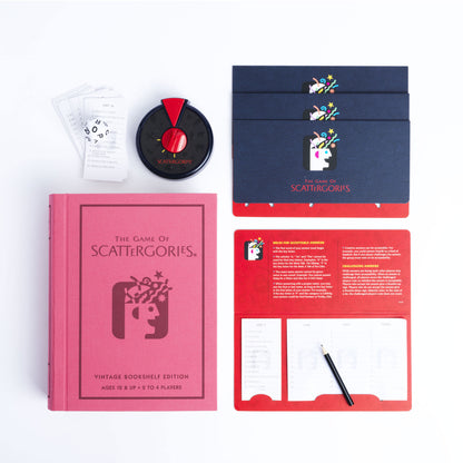 Scattergories Vintage Bookshelf Edition