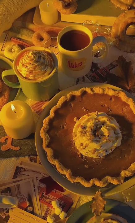Video footage from the photography shoots for the Pumpkin Spice puzzle art and product photo shoots.
