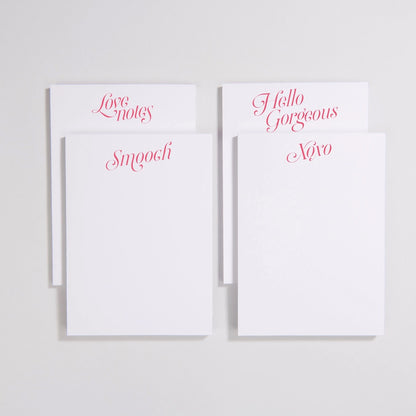 Sweetheart Notepad Set
