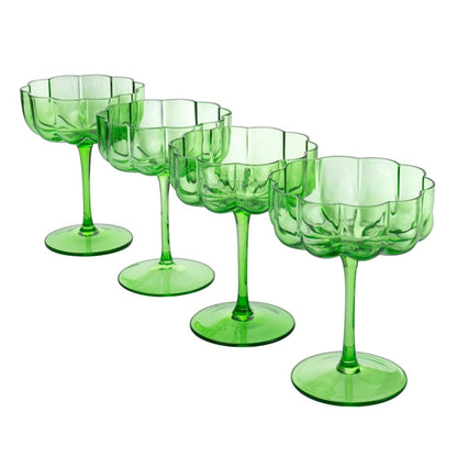 Flower Champagne Coupe