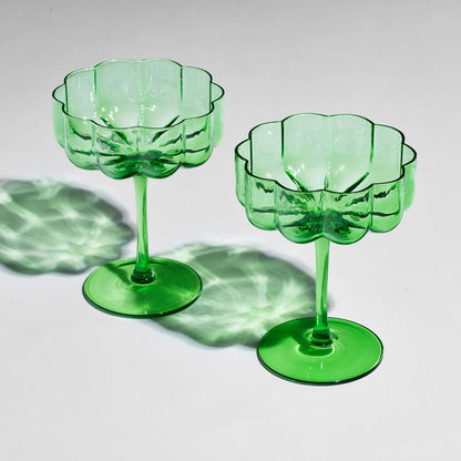 Flower Champagne Coupe
