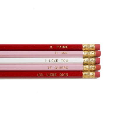 I Love You! Pencils