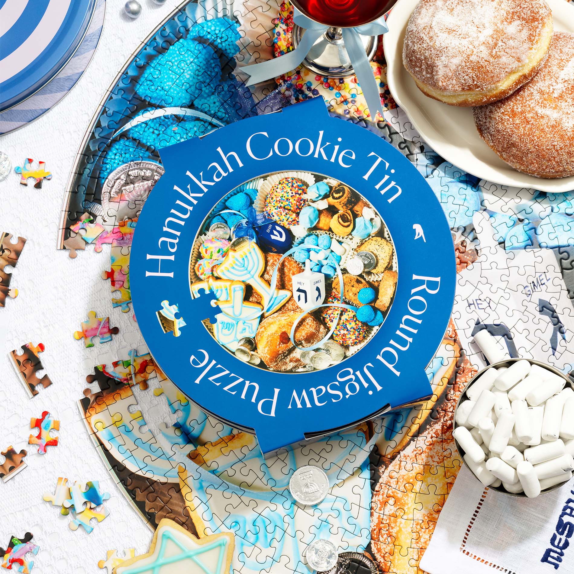 Hanukkah Cookie Tin
