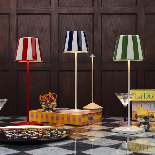 Striped Puzzle/Table Lamp