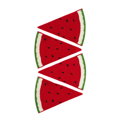 Watermelon Cocktail Napkins, Set of 4