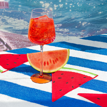 Watermelon Cocktail Napkins, Set of 4
